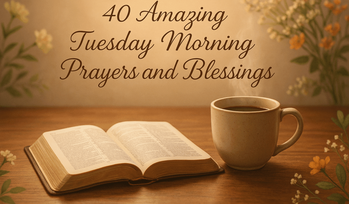 40 Amazing Tuesday Morning Prayers and Blessings 2026